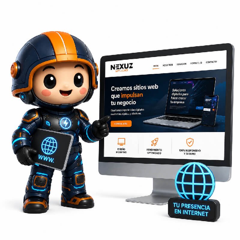 Diseño de sitios web NEXUZ